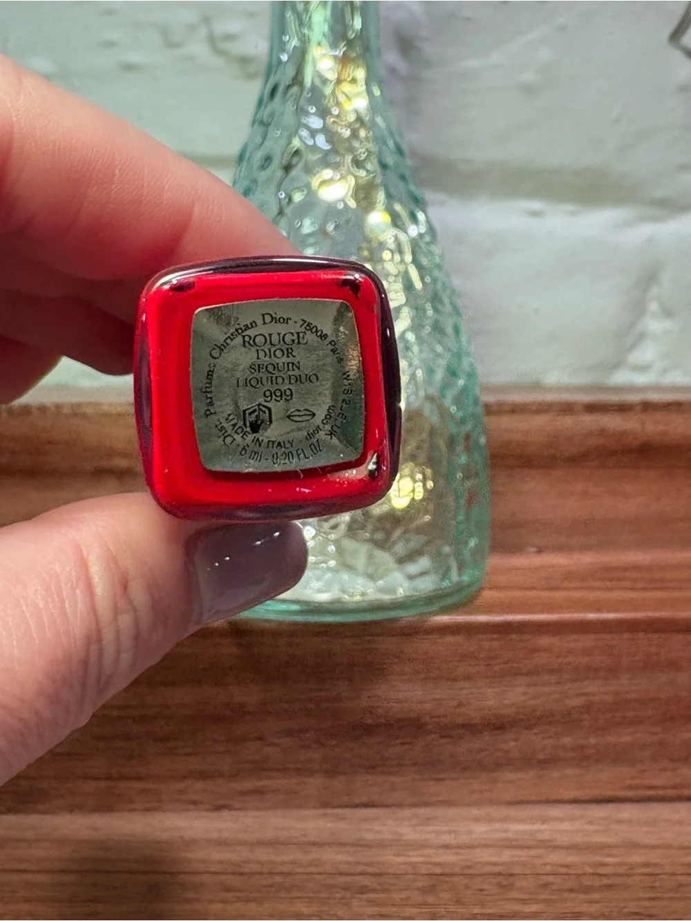 Dior Rouge Dior Sequin Liquid Duo Lip Color – Shade 999